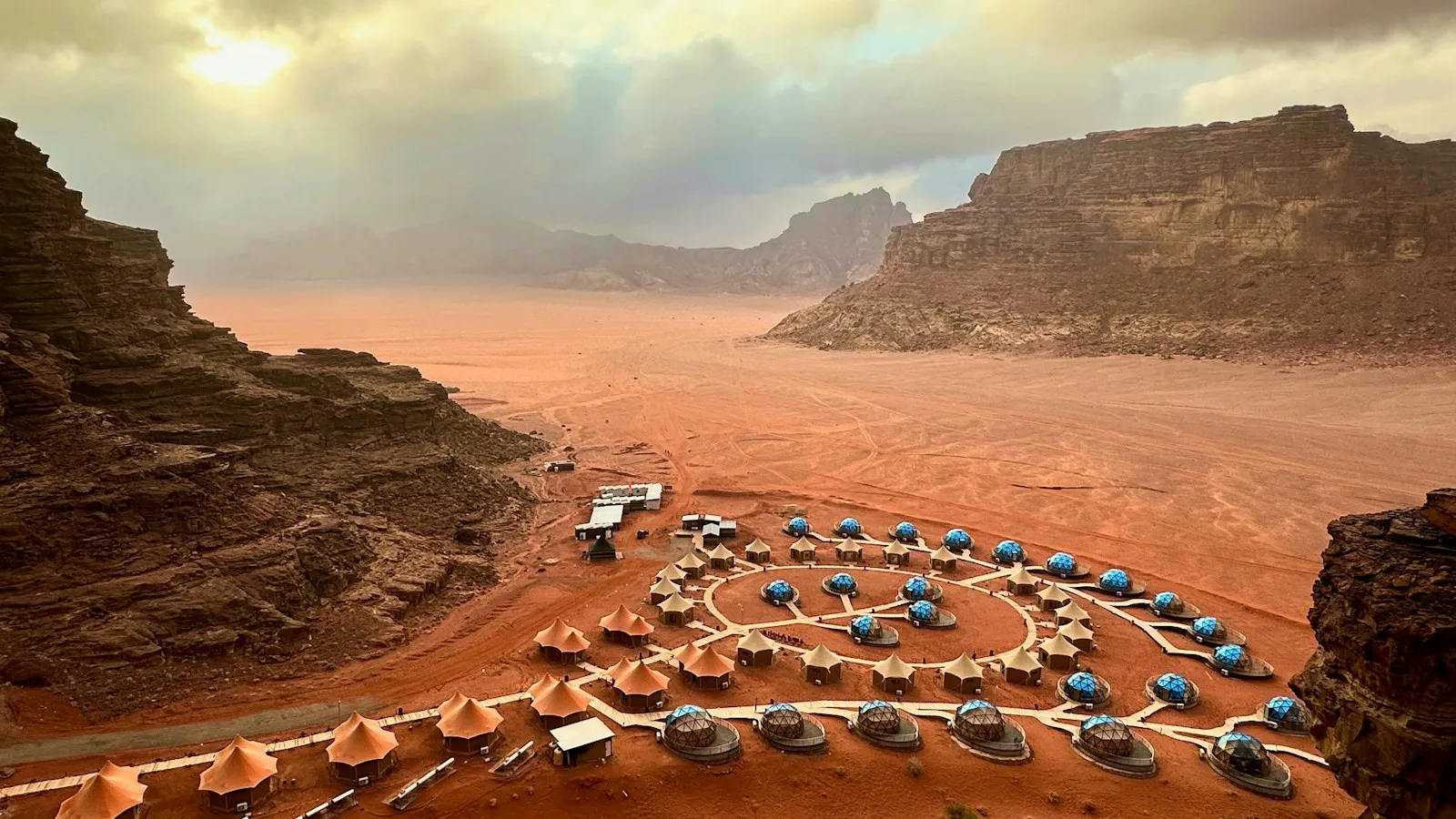 Se loger et manger : les repas dans les camps de Wadi Rum