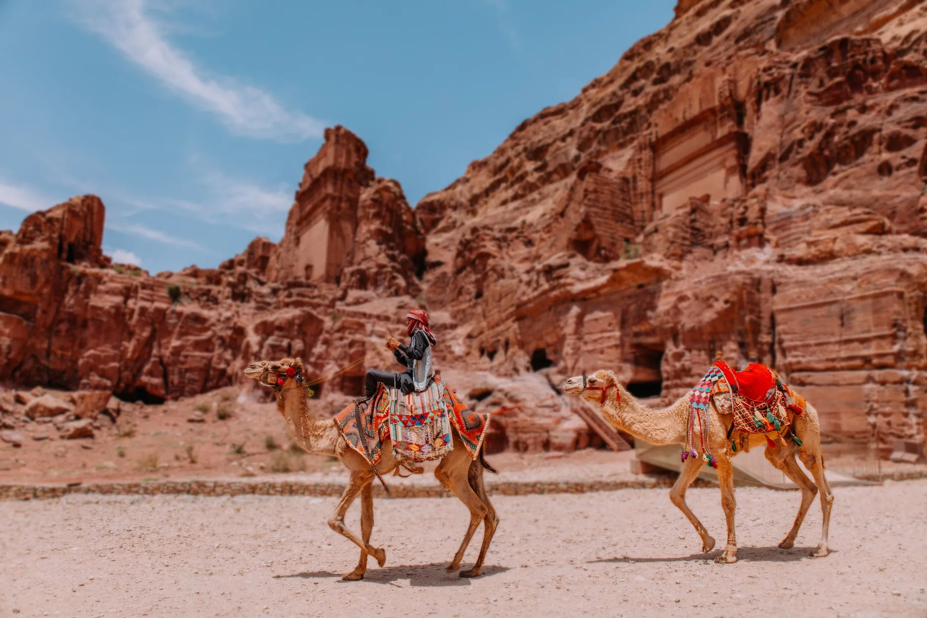 Jour 4 : Petra → Wadi Rum (110 km, ~1h30 à 2h)